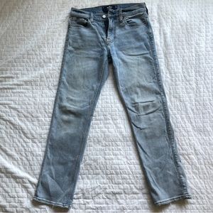 Slim straight jeans